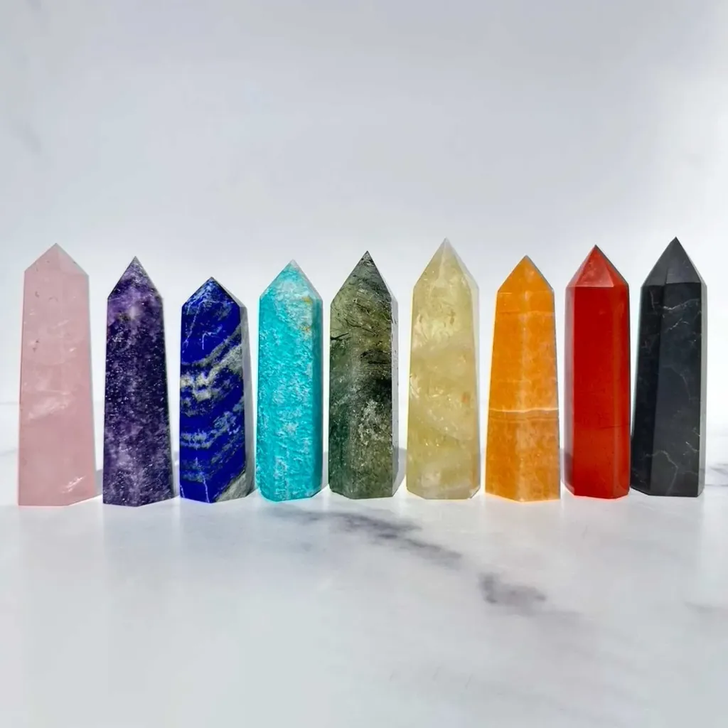 Healing Crystal Towers